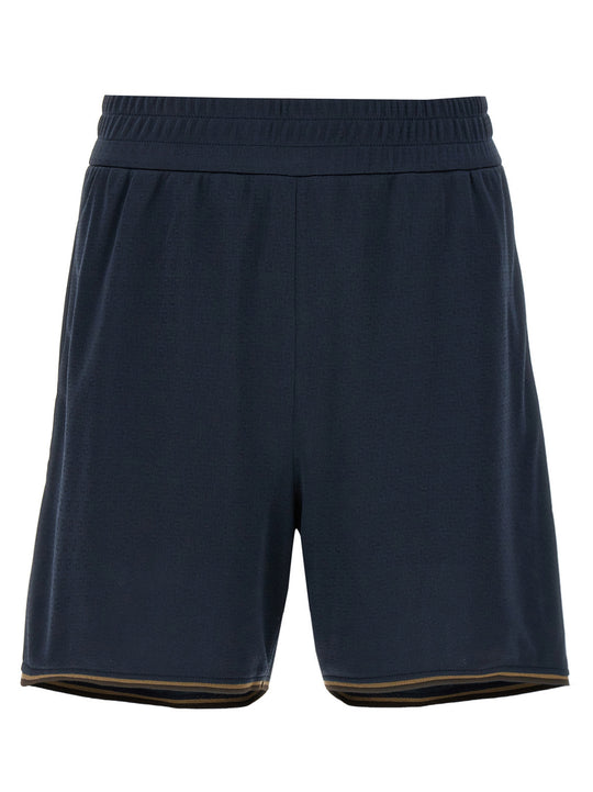 Bermuda Jacquard Ff Bermuda And Short Blue