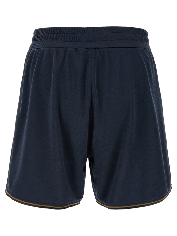 Fendi Bermuda Jacquard Ff Bermuda and Short - Blue | b3b234022ad384041cfbeeffb89d309ee484e0b7