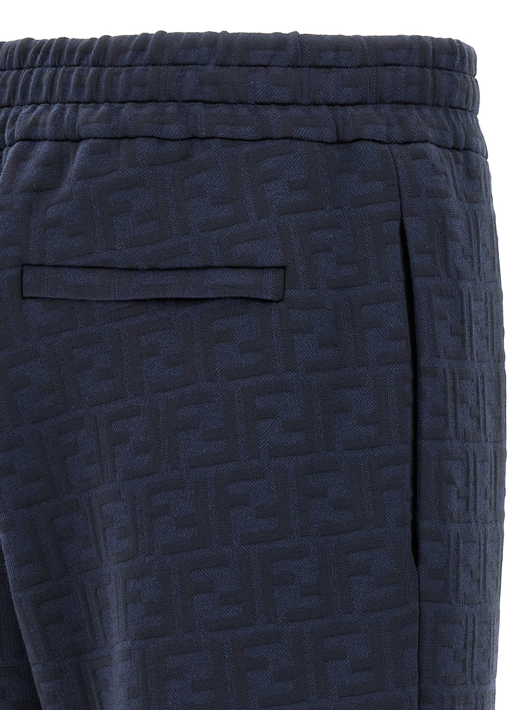 Fendi Ff Monogram Joggers Pants - Blue | 263614d2930f0703c73911201e45997901d1fdc8