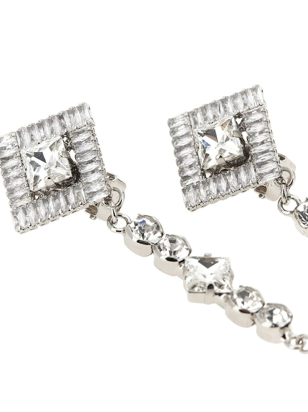 Alessandra Rich Pendant Earrings Jewelry - Silver | f4a6ae88f577114d6c11d0d7a1c8125f5f30052f