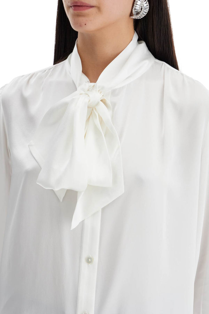 Camicia Con Colletto Lavallière