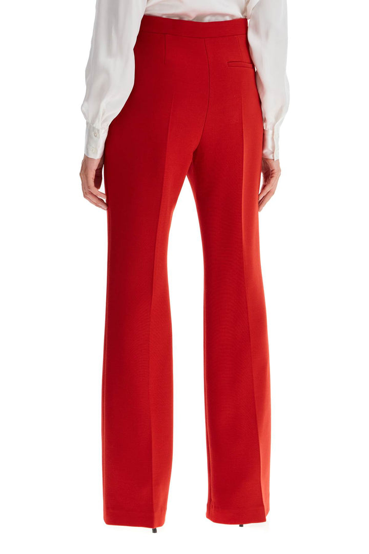 Pantaloni Sartoriali Bootcut In Lana