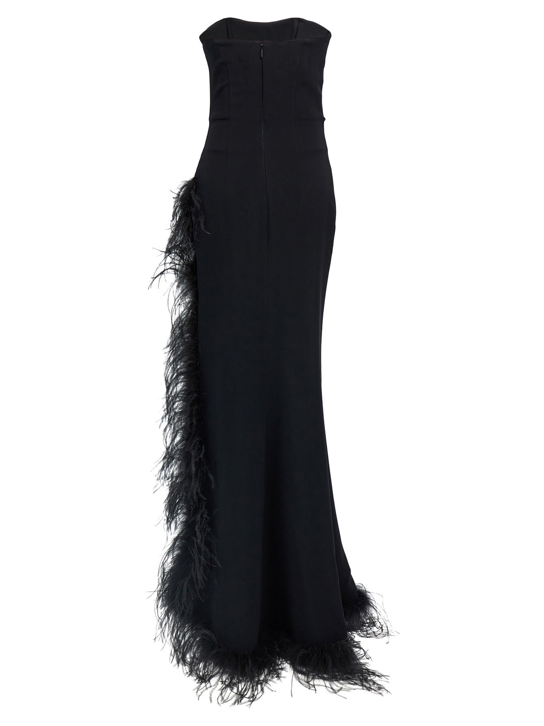 Feather Dress Dresses Black