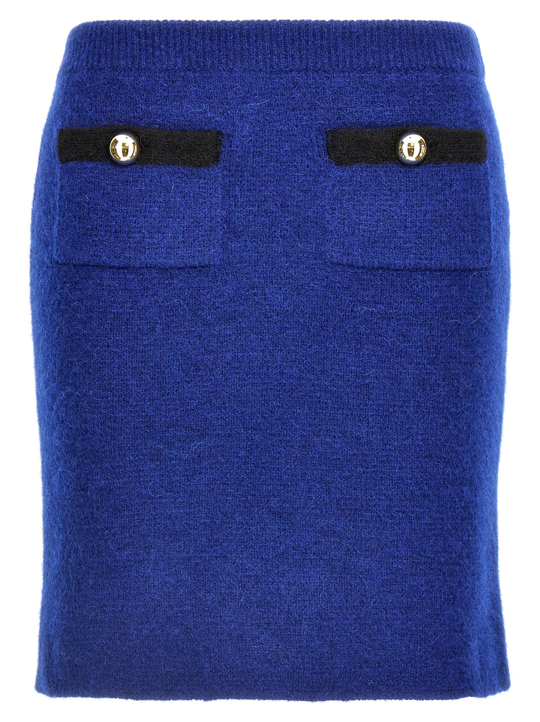 Alpaca Mini Skirt Skirts Blue