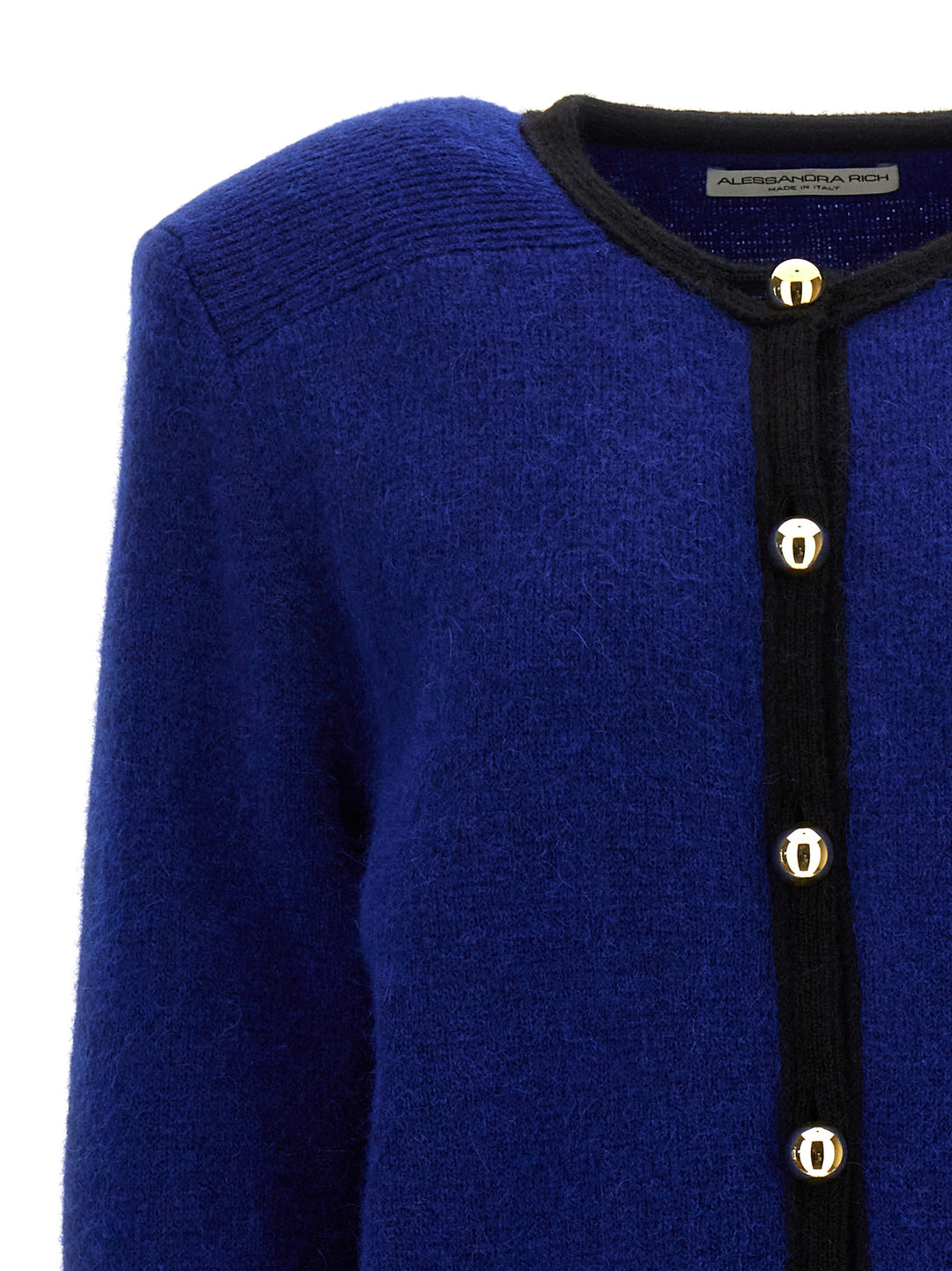 Alpaca Cardigan Sweater, Cardigans Blue