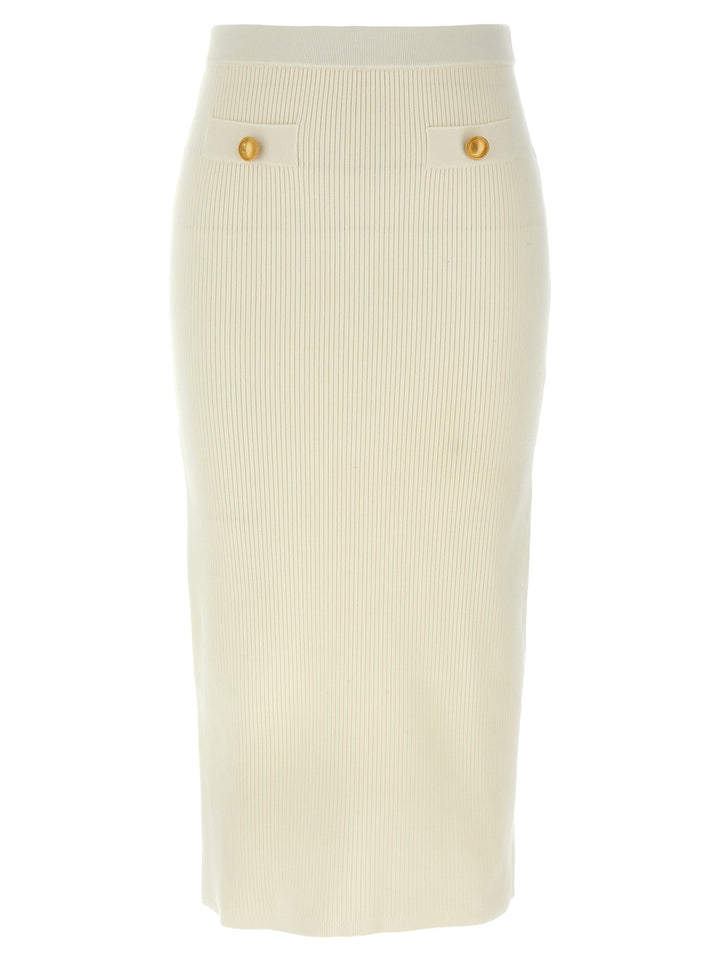 Alessandra Rich Midi Skirt Skirts - White | d7f1cc6c2328adff802294cd256f4d26f6253e65