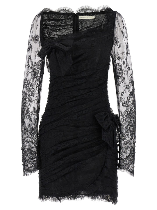 Draped Dress. Dresses Black