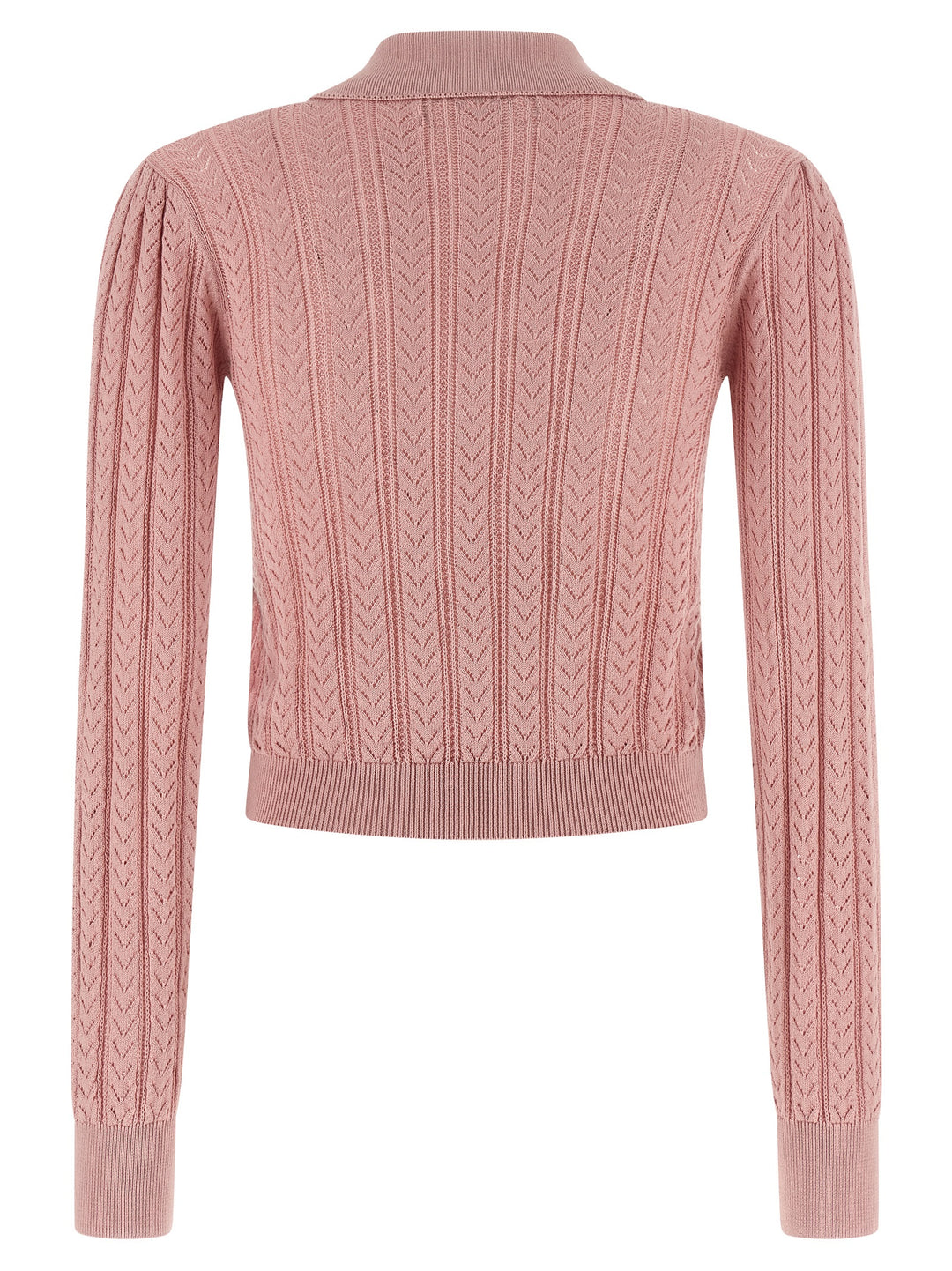 Alessandra Rich Knit Cardigan Sweaters and Cardigans - Pink | 15a5e07ba245b60094b6f2c3748f7244e7667512