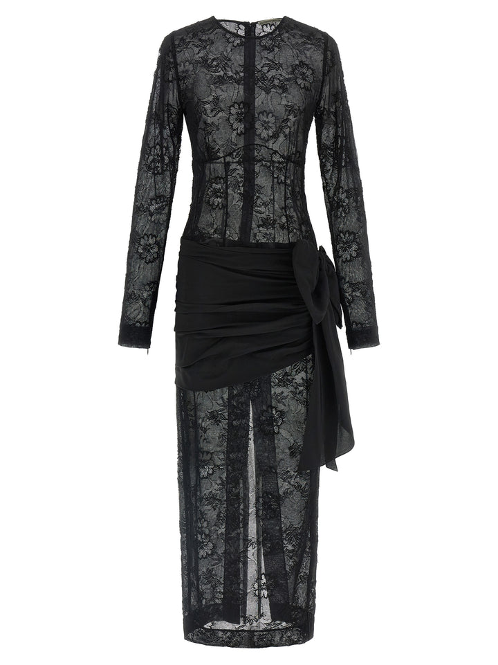 Alessandra Rich Lace Bustier Dresses - Black | 01f342d8cb787e7f02339db84f1b1aa6d1e8bcf5