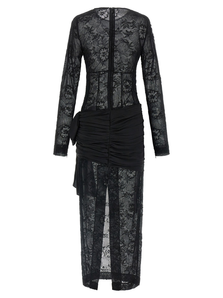 Alessandra Rich Lace Bustier Dresses - Black | 1a064b054dd923d2cf395c58491d912abb9cd2c5