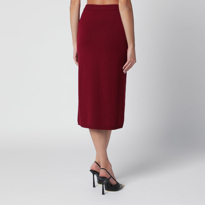 Alessandra Rich Skirts - Burgundy | 2aa8a69a478544a83cd81cab144f5e43d4dc7f09