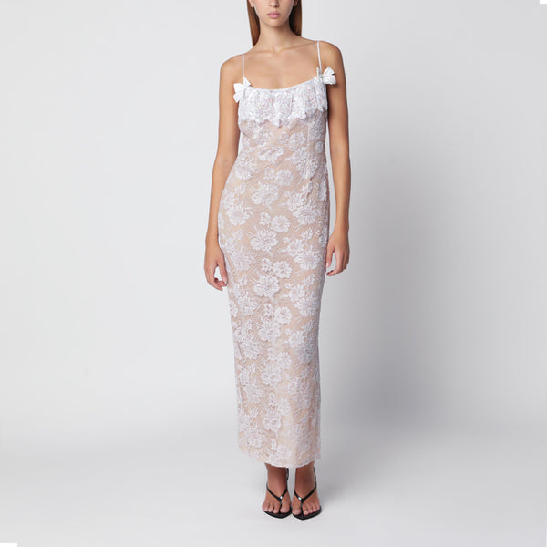 Lavender Lace Slip Dress