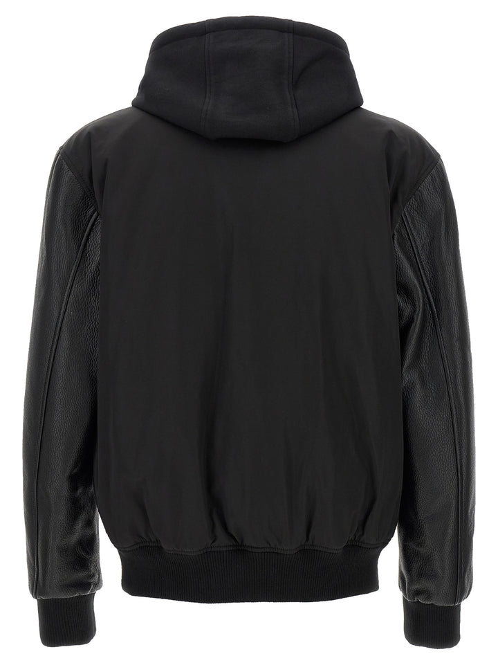 Philipp Plein Varsity Puffer Jackets - Black | f09d98d43fa6e5c1aa6dda83c9d7cd7e5dd0c1e8