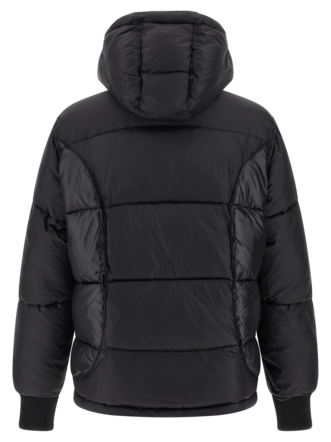 Philipp Plein Logo Patch Down Jacket Puffer Jackets - Black | d507d5c3778020dffd65e6e65c4e565f5470f814