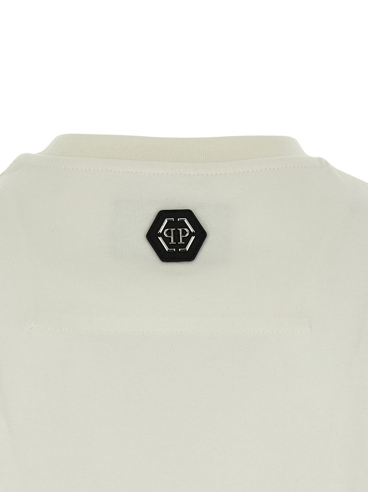 Philipp Plein Stripes T-shirt - White | 2dd36418db3494710e40298ac2e054df3dcea778