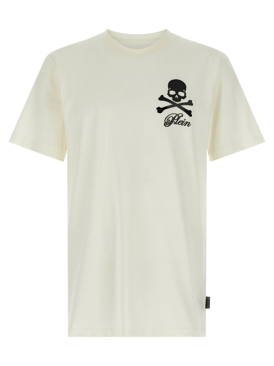 Philipp Plein Skull & Bones T-shirt - White | 049db1e23582d0045bc1609dac9b12af403d9475