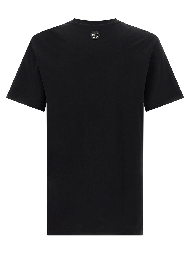 Philipp Plein Skull & Bones T-shirt - Black | 424c171f54a1931fbfbab8969f03c39dbd309670