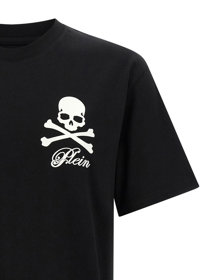 Philipp Plein Skull & Bones T-shirt - Black | 5c1935a02df6f1c8d5874be6fb8683288ab1fd42