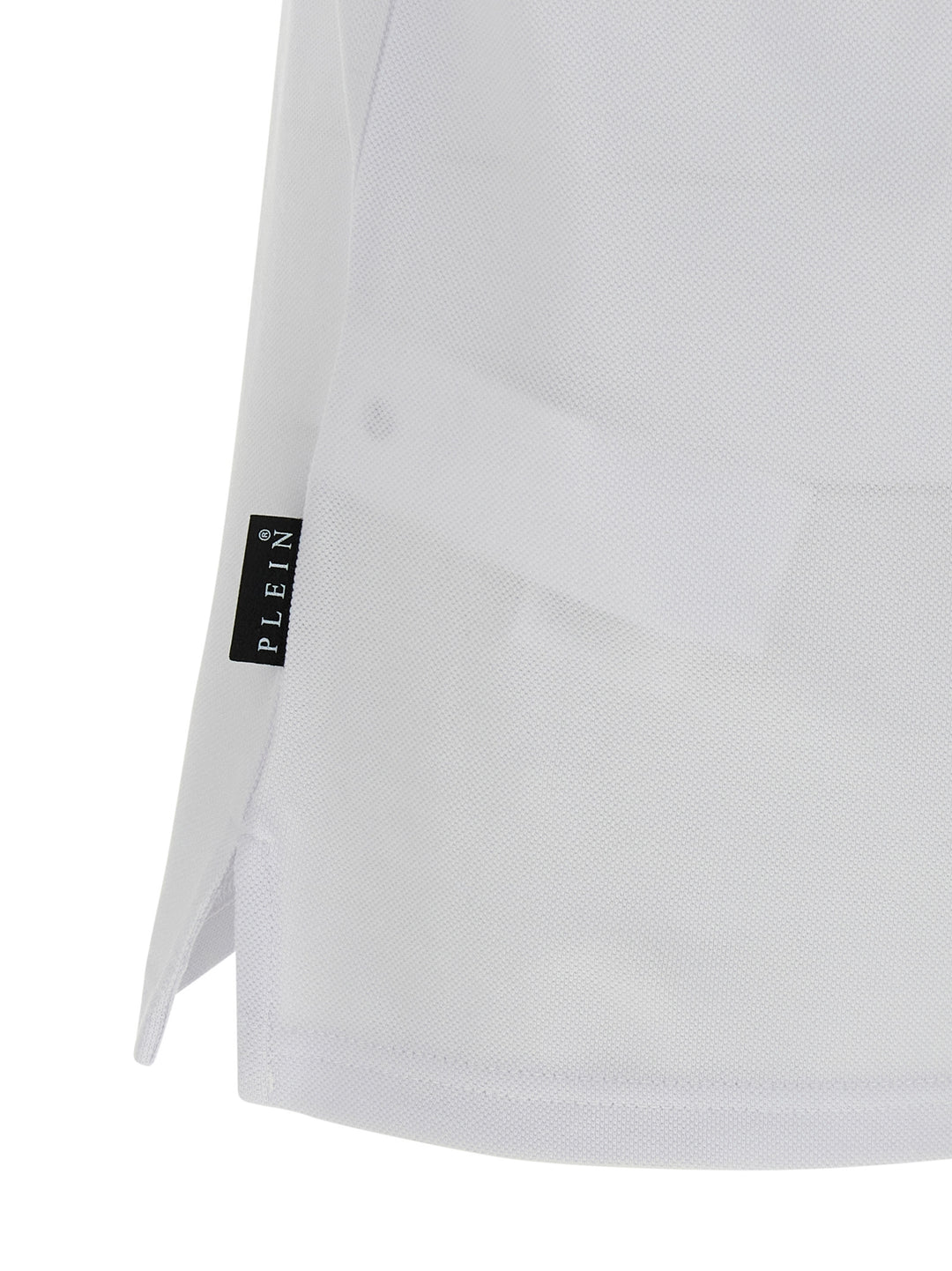 Philipp Plein Skull & Bones Polo - White/Black | 1ba1d8a7b6a0fbdd5c9ec72592cc3f300388ac15