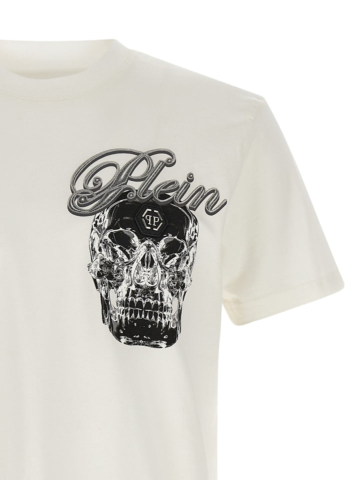 Philipp Plein Glass Skull T-shirt - White | ff0c1d35d62678f7cecce1e5f7d7c4334d5d1fc0
