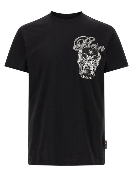 Glass Skull T-Shirt Black