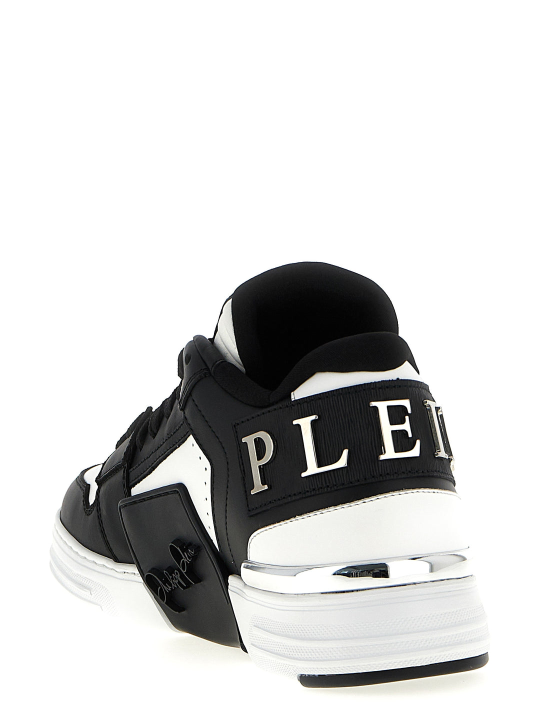 Philipp Plein Phantom Kicks Sneakers - White/Black | afbbf25ee009fb6b1f35b710919b1a8e0ab8026f
