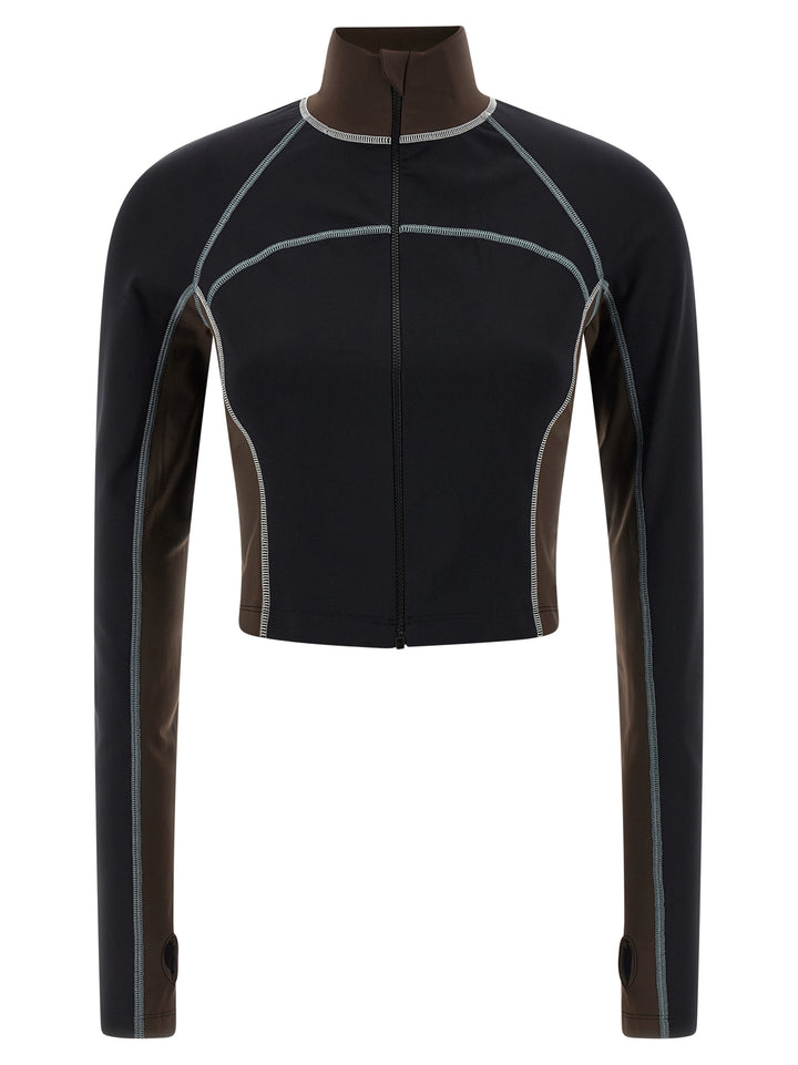 Fendi Color Block Tops - Black | 887abef21ed1215368bb2e90e5a1b5f00f1e9d41