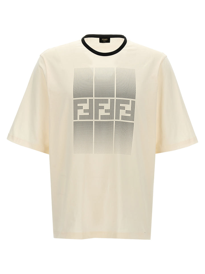 Gradient Ff T-Shirt White/Black