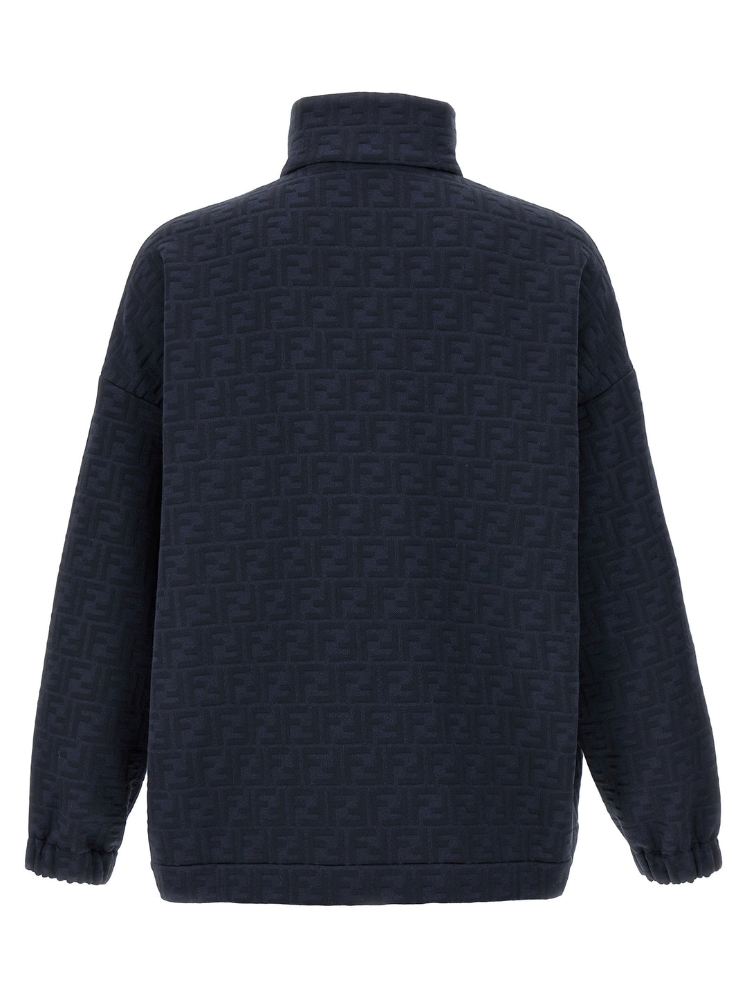 Fendi Ff Monogram Sweatshirt - Blue | 7d6cdcb81e080551afe813604055de4aa5c1a5a8