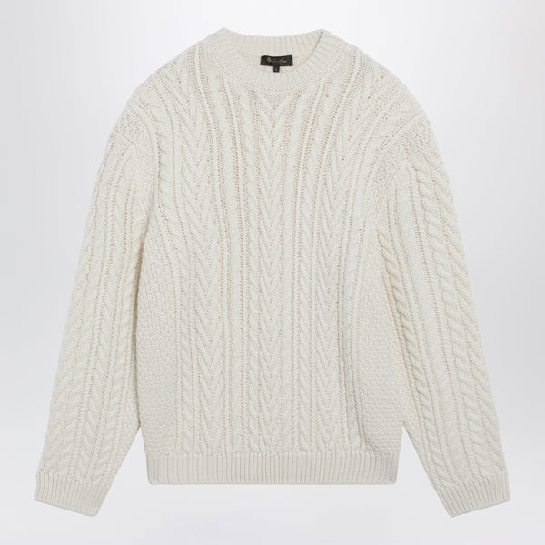 Schooner Sweater In Cashmere And Alpaca