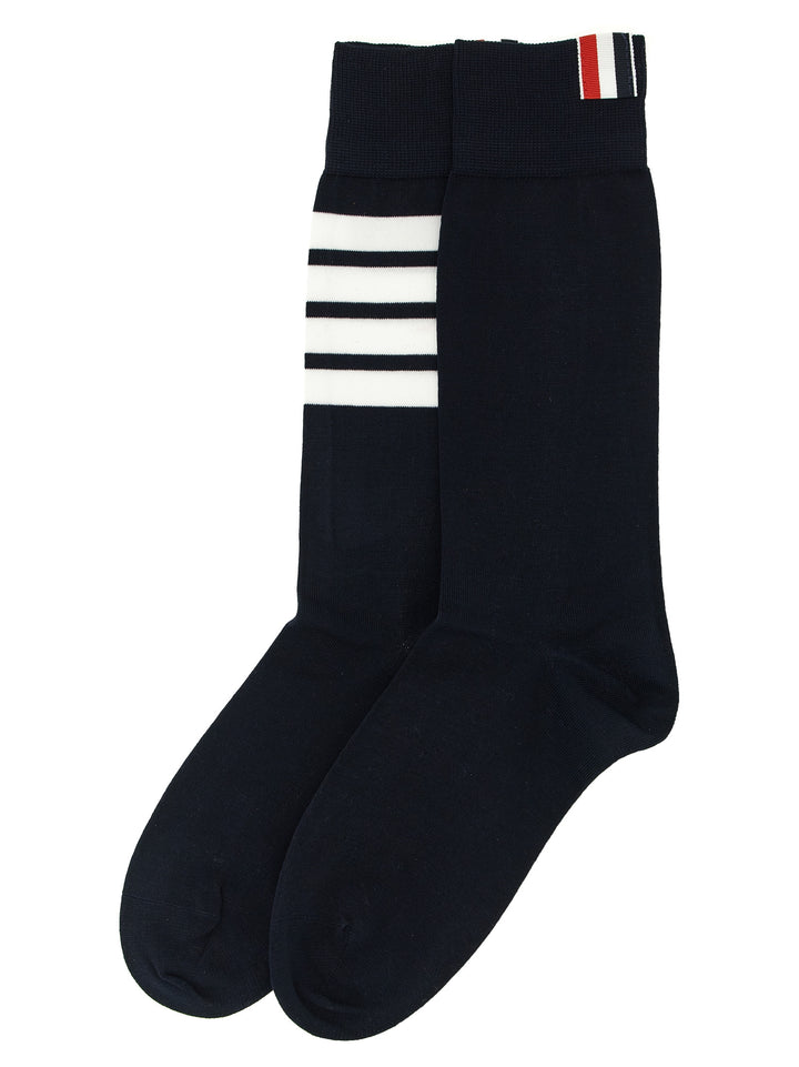 Thom Browne 4 Bar Socks - Blue | 2f2274ccd00820f172c59401e6e763c7cf457693