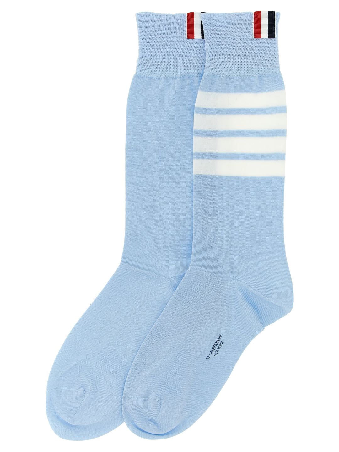 Thom Browne 4 Bar Socks - Light Blue | 51cbe689937bd970c9e78631346cc3626d1e8f3b