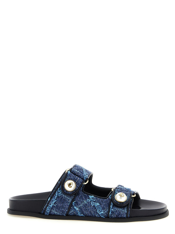 Fayence Sandals Blue