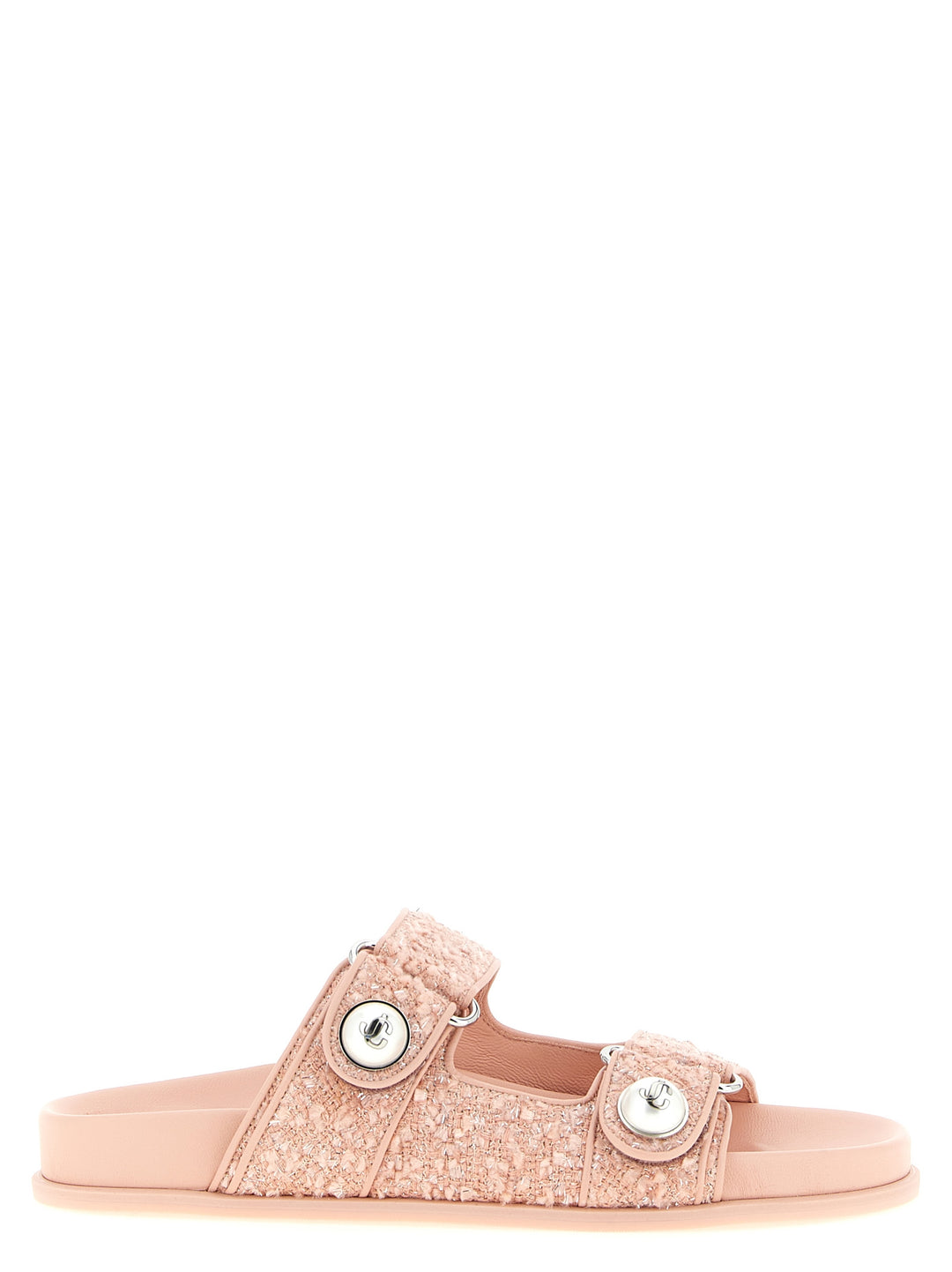 Jimmy Choo Fayence Sandals - Pink | f359a994bc65c2922db20126bbce18c2fb2dcef5