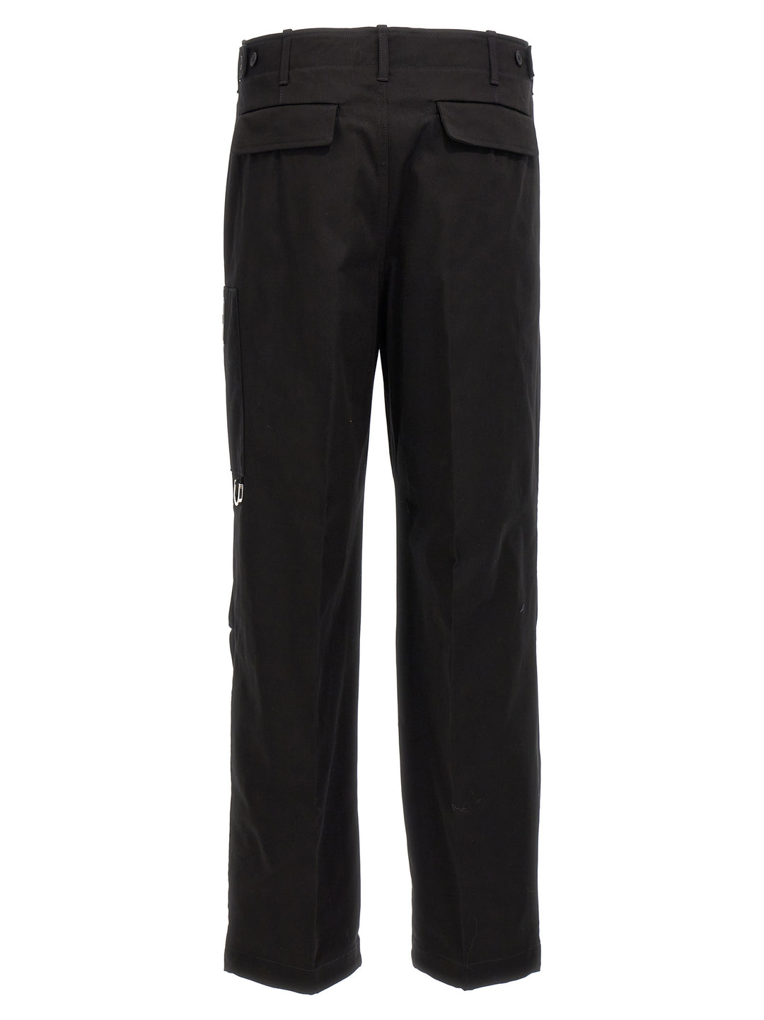 Gabardine Trousers Pants Black