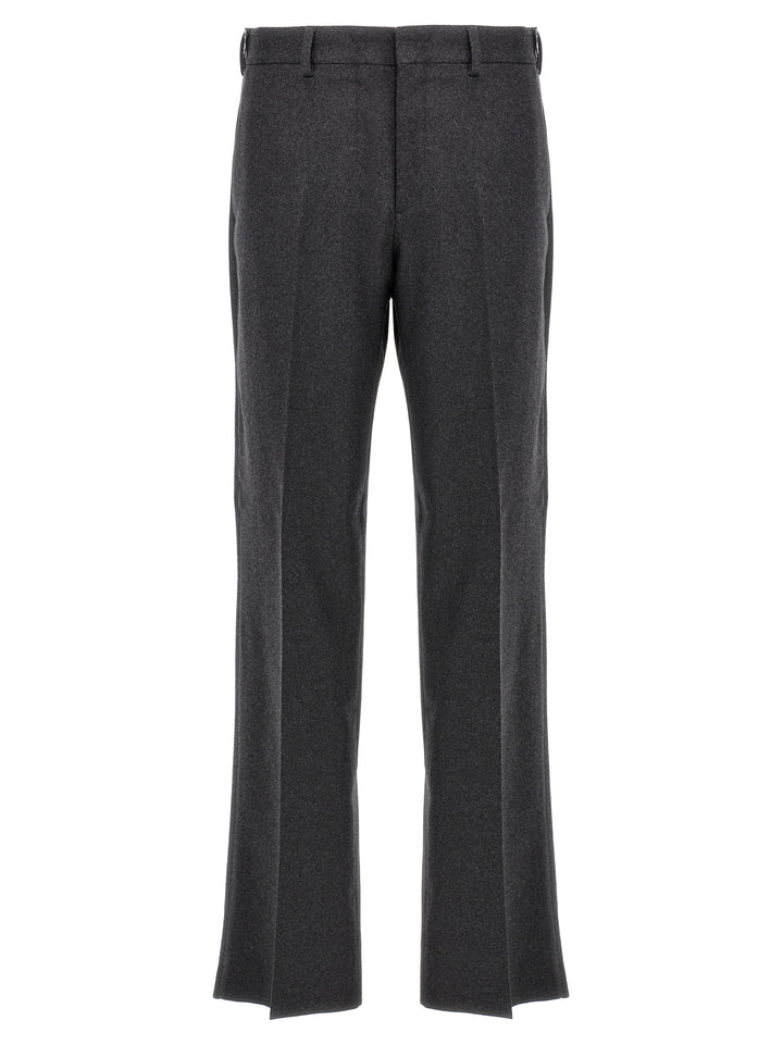 Cashmere Trousers Pants Gray