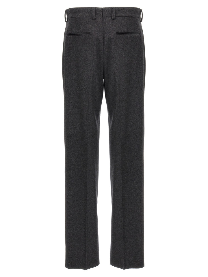 Cashmere Trousers Pants Gray