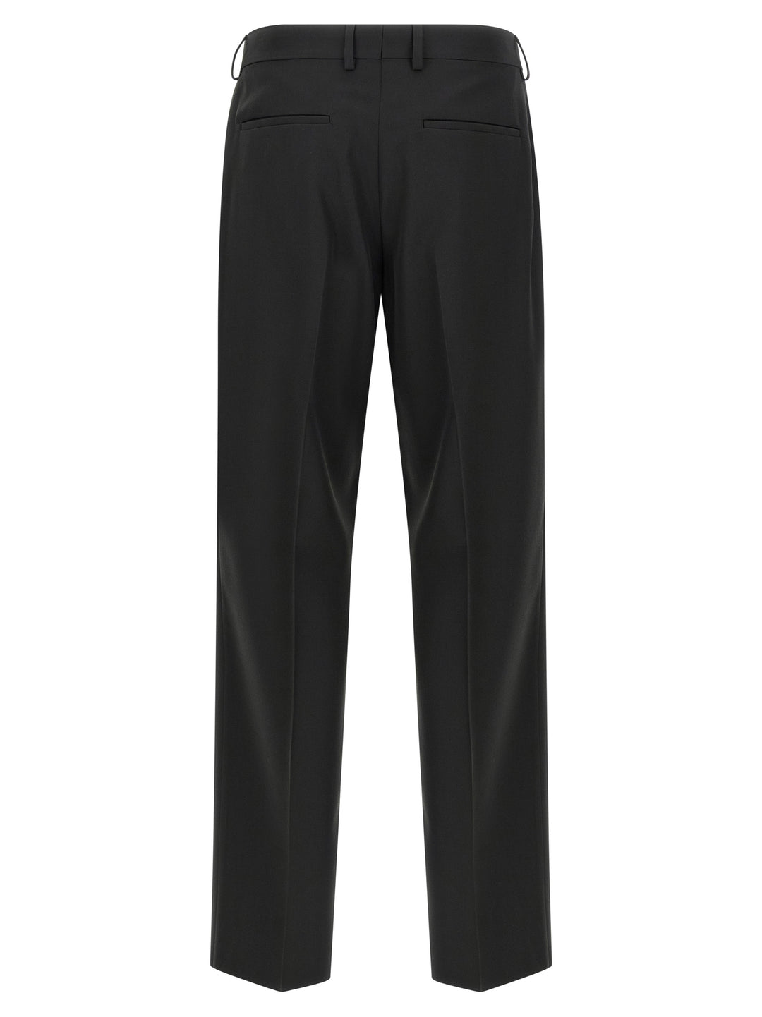 Fendi Gabardine Trousers Pants - Black | 910220212c1ee9b86506fc7a8b385ddffba025da