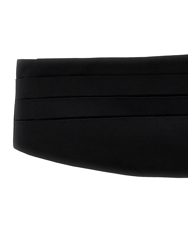 Tuxedo Headband Belts Black