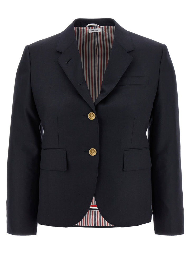 Thom Browne Single-Breasted Blazer BlazerS - Blue | 151b4daec4580bcc002552f77fd614e50c7f7fb2