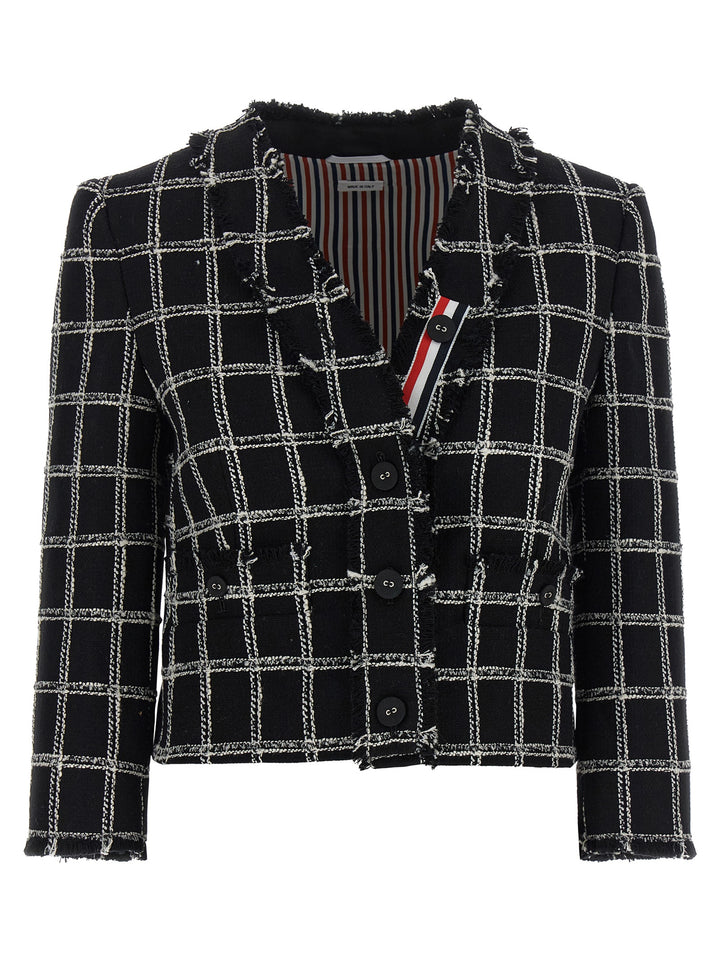 Thom Browne Tweed Blazer BlazerS - Multicolor | 918e47dcabf594651070592d4bc52dd0b8923ca4