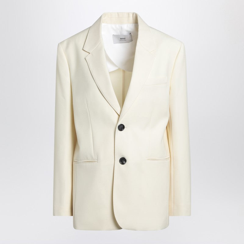 Ami Paris Coats & Jackets - Beige | c4d19fa27cc78577d792bdb91130e92ce707e4a1