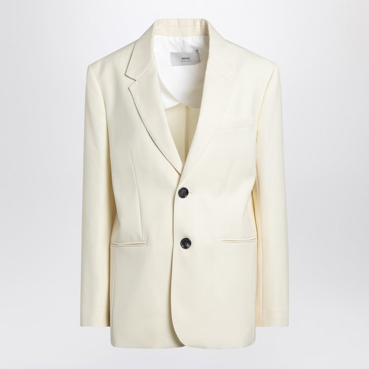 Ami Paris Coats & Jackets - Beige | c4d19fa27cc78577d792bdb91130e92ce707e4a1