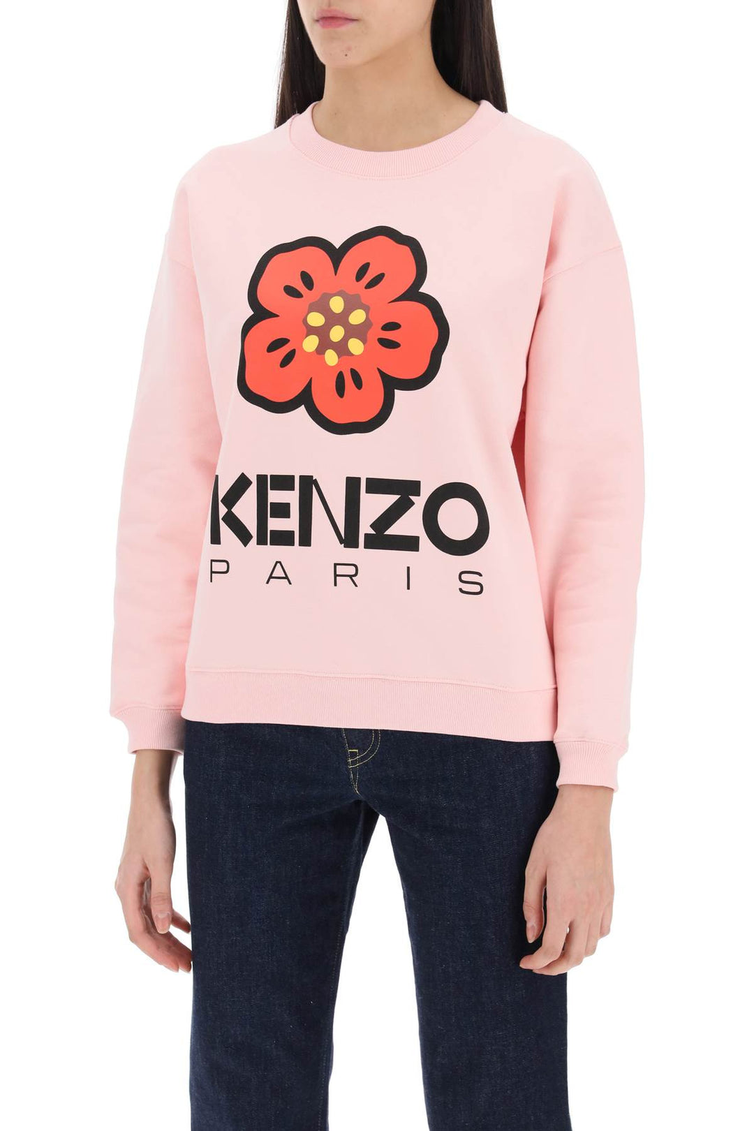 Bokè Flower Crew Neck Sweatshirt