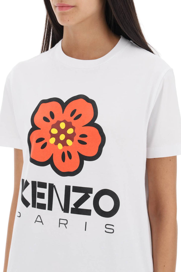 Boke Flower Printed T Shirt