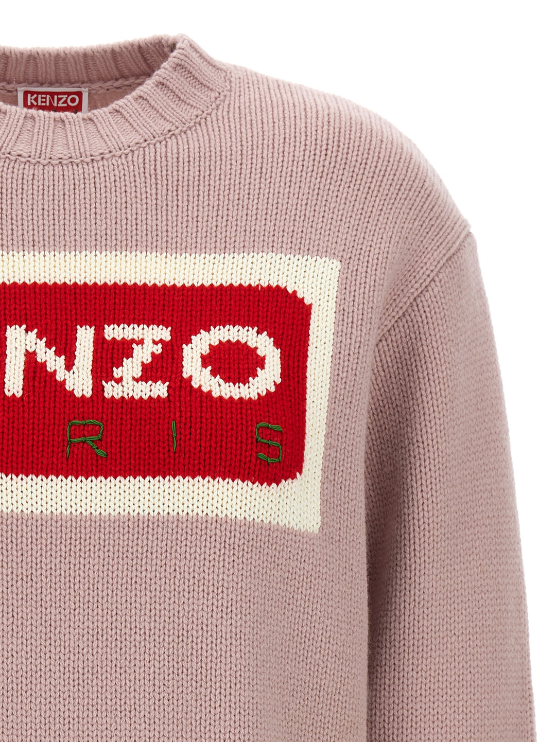 Tricolor Kenzo Paris Sweater, Cardigans Pink