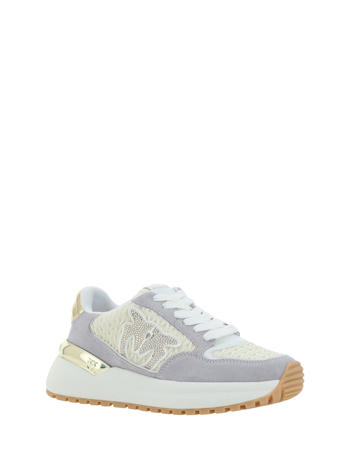 GEM 07 - SNEAKER COW SUEDE/EMBROIDERY NY