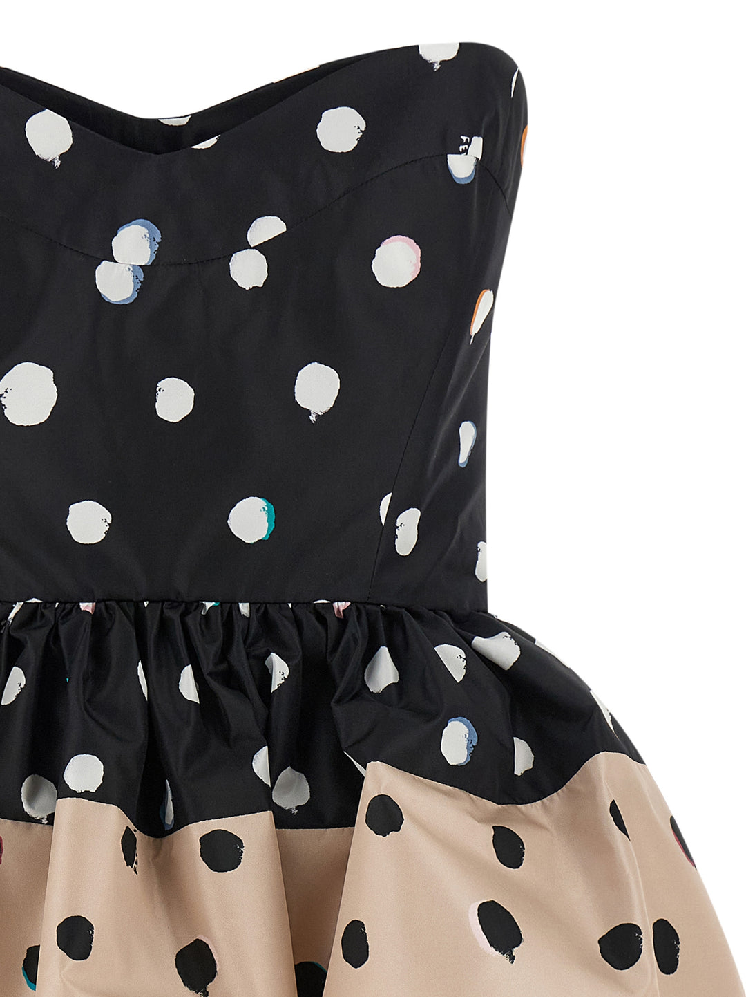 Fendi Falena Dots Dresses - Black | 47ef43b6fb4a7d106a98e2d42bb67ea44db62c4e