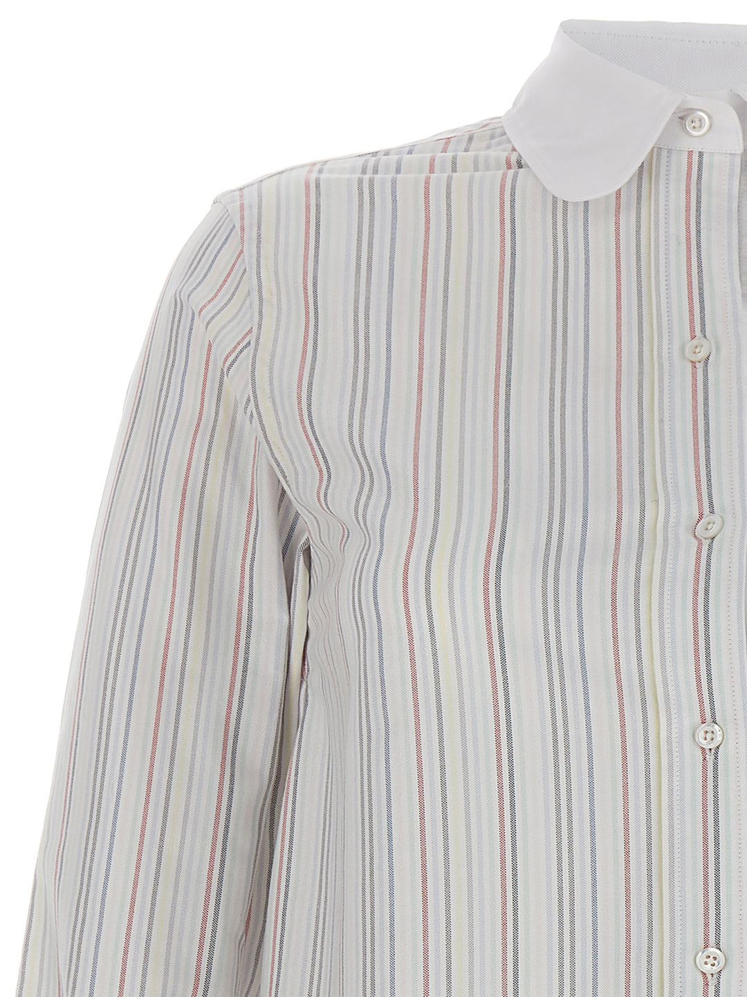 Thom Browne Striped Shirt Dress Dresses - Multicolor | 0c255f208dfbb521902cfcb40340efa87071ea0c