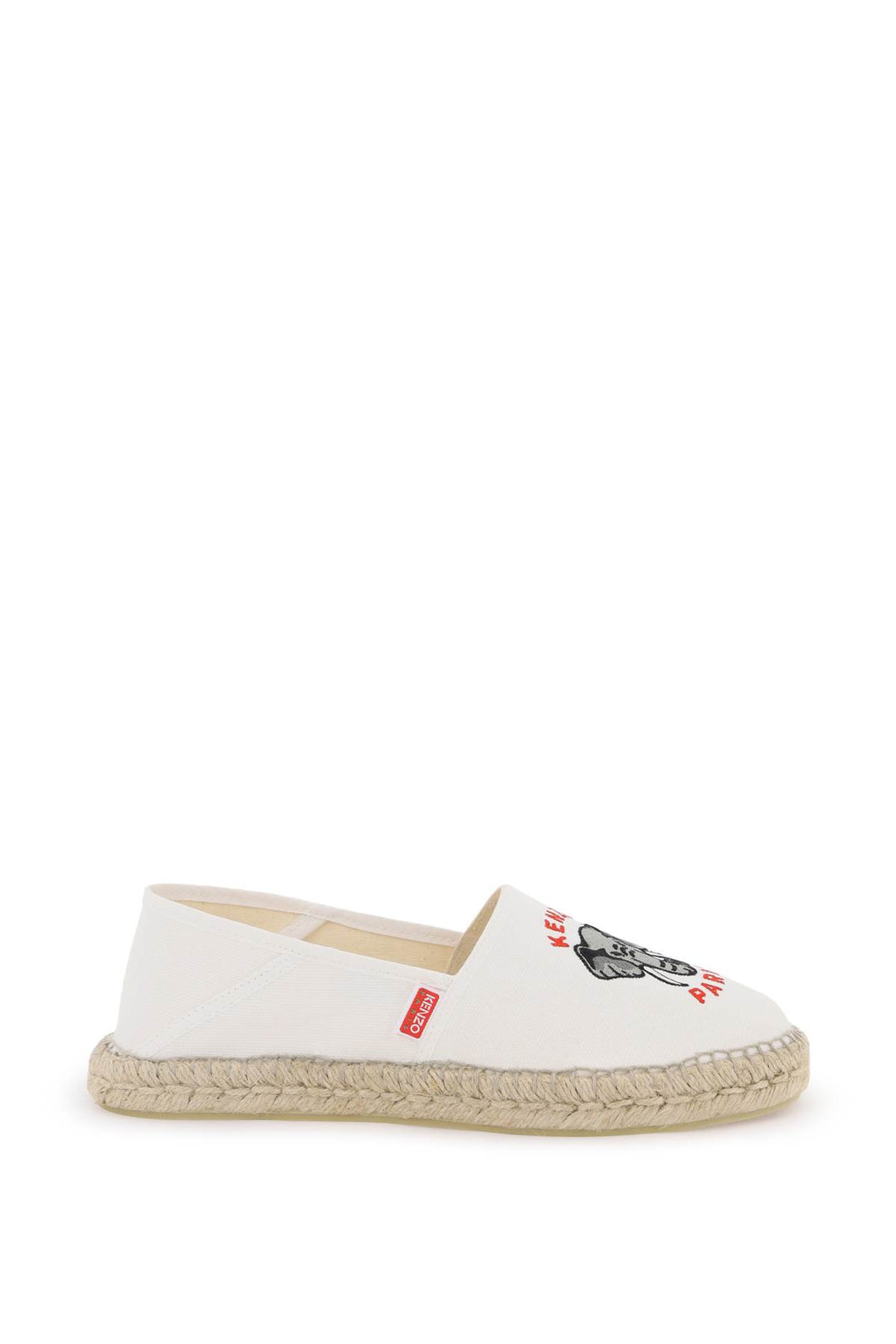 Canvas Espadrilles With Logo Embroidery